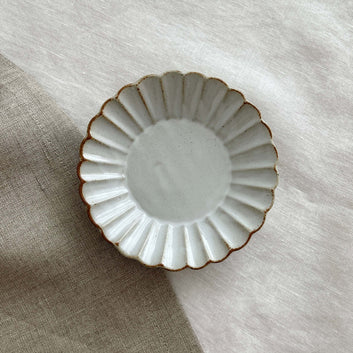 Zinc Glass Cup & Marumitsu Barbarie Saucer