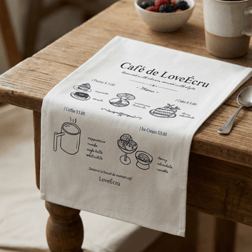 Cafe de LoveÉcru Napkin