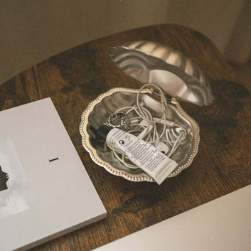 Vintage Metal Shell Box